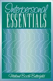 Cover of: Interpersonal Essentials