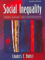 Cover of: Social Inequality by Charles E. Hurst