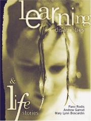 Cover of: Learning disabilities and life stories