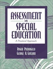 Cover of: Assessment in Special Education by Roger Pierangelo, George Giuliani, George A. Giuliani, Roger Pierangelo, George Giuliani