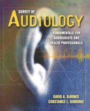 Cover of: Survey of Audiology by David A. DeBonis, Constance L. Donohue