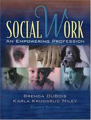 Cover of: Social work: an empowering profession