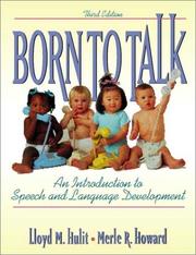 Cover of: Born to talk by Lloyd M. Hulit