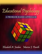 Cover of: Educational psychology: a problem-based approach