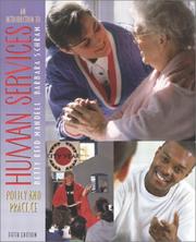 An Introduction to Human Services by Betty Reid Mandell, Betty R. Mandell, Barbara Schram