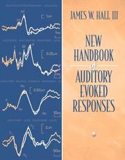 Cover of: New Handbook for Auditory Evoked Responses by James W. Hall