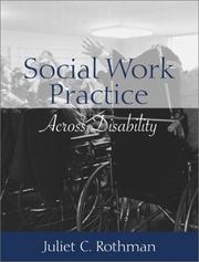 Cover of: Social work practice across disability