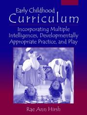 Early childhood curriculum by Rae Ann Hirsh
