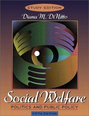Cover of: Social Welfare by Diana M. DiNitto