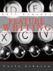 Cover of: 21st century feature writing