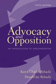 Advocacy and opposition by Karyn C. Rybacki, Kathryn C. Rybacki, Donald J. Rybacki, Karyn Charles Rybacki, Donald Jay Rybacki, Karen Charles Rybacki