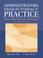 Cover of: Administrators Solving the Problems of Practice