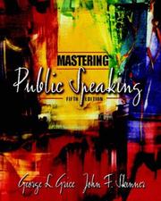 Cover of: Mastering Public Speaking