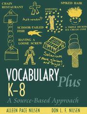 Cover of: Vocabulary Plus K-8 by Alleen Pace Nilsen, Don L. F. Nilsen, Alleen Pace Nilsen, Don L. F. Nilsen