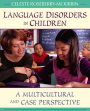 Cover of: Language Disorders in Children: A Multicultural and Case Perspective