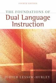 Cover of: The foundations of dual language instruction by Judith Lessow-Hurley