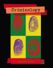 Cover of: Criminology by Leonard Glick