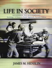 Cover of: Life in Society: Readings to Accompany Sociology by James M. Henslin