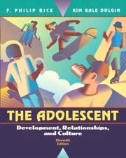 Cover of: The Adolescent by F. Philip Rice, Kim Gale Dolgin
