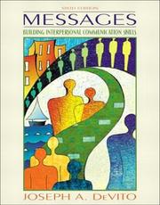 Cover of: Messages by Joseph A. DeVito, Joseph A. DeVito