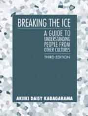 Cover of: Breaking the Ice | Daisy Kabagarama
