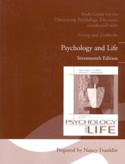 Cover of: Psychology & Life by Richard J. Gerrig, Philip G. Zimbardo