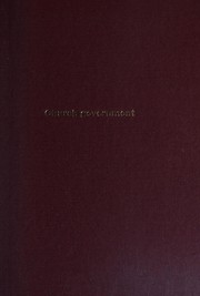 Cover of: Church government.