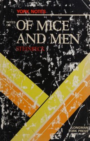 Cover of: John Steinbeck, "Of Mice and Men"