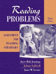 Cover of: Reading problems: assessment and teaching strategies