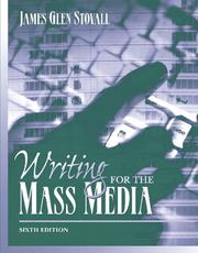 Cover of: Writing for the mass media