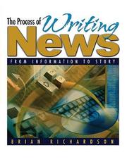 Cover of: The Process of Writing News