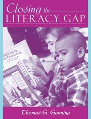 Cover of: Closing the literacy gap