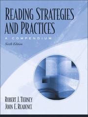 Cover of: Reading Strategies and Practices by Robert J. Tierney, John E. Readence