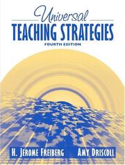 Cover of: Universal Teaching Strategies, MyLabSchool Edition (4th Edition)