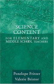 Cover of: Science Content for Elementary and Middle School Teachers, MyLabSchool Edition