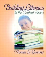 Cover of: Building Literacy in the Content Areas, MyLabSchool Edition by Thomas G. Gunning