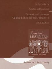 Cover of: Exceptional Learners: Intro Special Educatn