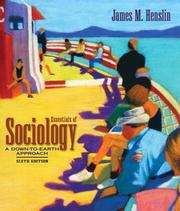 Cover of: Essentials of Sociology by James M. Henslin, James M. Henslin