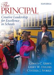 Cover of: The Principal by Gerald C. Ubben, Larry W. Hughes, Cynthia J. Norris