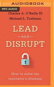 Cover of: Lead and Disrupt