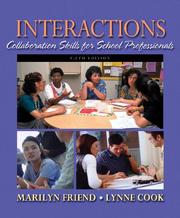 Cover of: Interactions: Collaboration Skills for School Professionals (5th Edition)