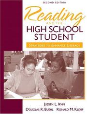 Cover of: Reading and the High School Student: Strategies to Enhance Literacy (2nd Edition)