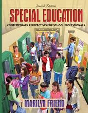 Cover of: Special Education by Marilyn Friend