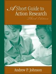 Cover of: Short Guide to Action Research, A (3rd Edition) | Andrew P. Johnson