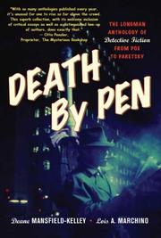 Cover of: Death by Pen: The Longman Anthology of Detective Fiction from Poe to Paretzsky