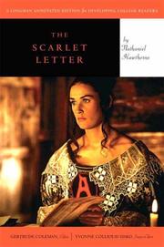 Cover of: Scarlet Letter, The (Longman Annotated Novel) (Literature for College Readers Series) by Gert Coleman, Yvonne C. Sisko