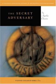 Cover of: Secret Adversary, The (Longman Annotated Novel) (Literature for College Readers Series)