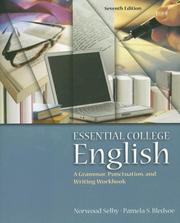 Cover of: Essential College English (7th Edition) by Selby, Norwood., Pamela S. Bledsoe