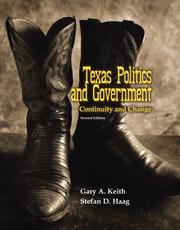 Cover of: Texas Politics and Government: Continuity and Change (2nd Edition)