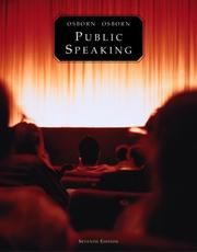 Cover of: Public Speaking with VideoLab CD (7th Edition)